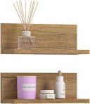 Wandregal WELLTIME VANN 2er Set Wandboard Evoke Oak Nachbildung Bild 2