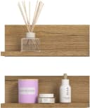 Wandregal WELLTIME VANN 2er Set Wandboard Evoke Oak Nachbildung Bild 3