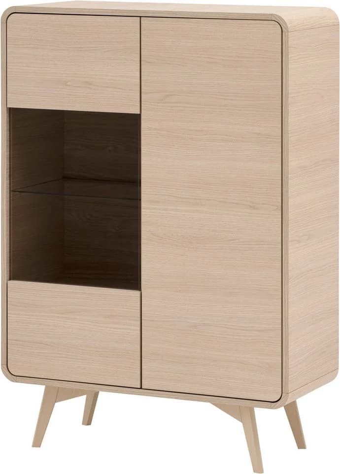 Home Affaire Vitrine Torsby Eiche Natur - Bild 4