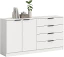 Home Affaire Sideboard SKARDE 148 cm 4 Schubkästen 2 Türen Weiß Bild 3