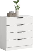Kommode HOME AFFAIRE SKARDE Weiß 4 Schubladen FSC-zertifizierter Holzwerkstoff Bild 2