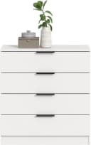 Kommode HOME AFFAIRE SKARDE Weiß 4 Schubladen FSC-zertifizierter Holzwerkstoff Bild 3