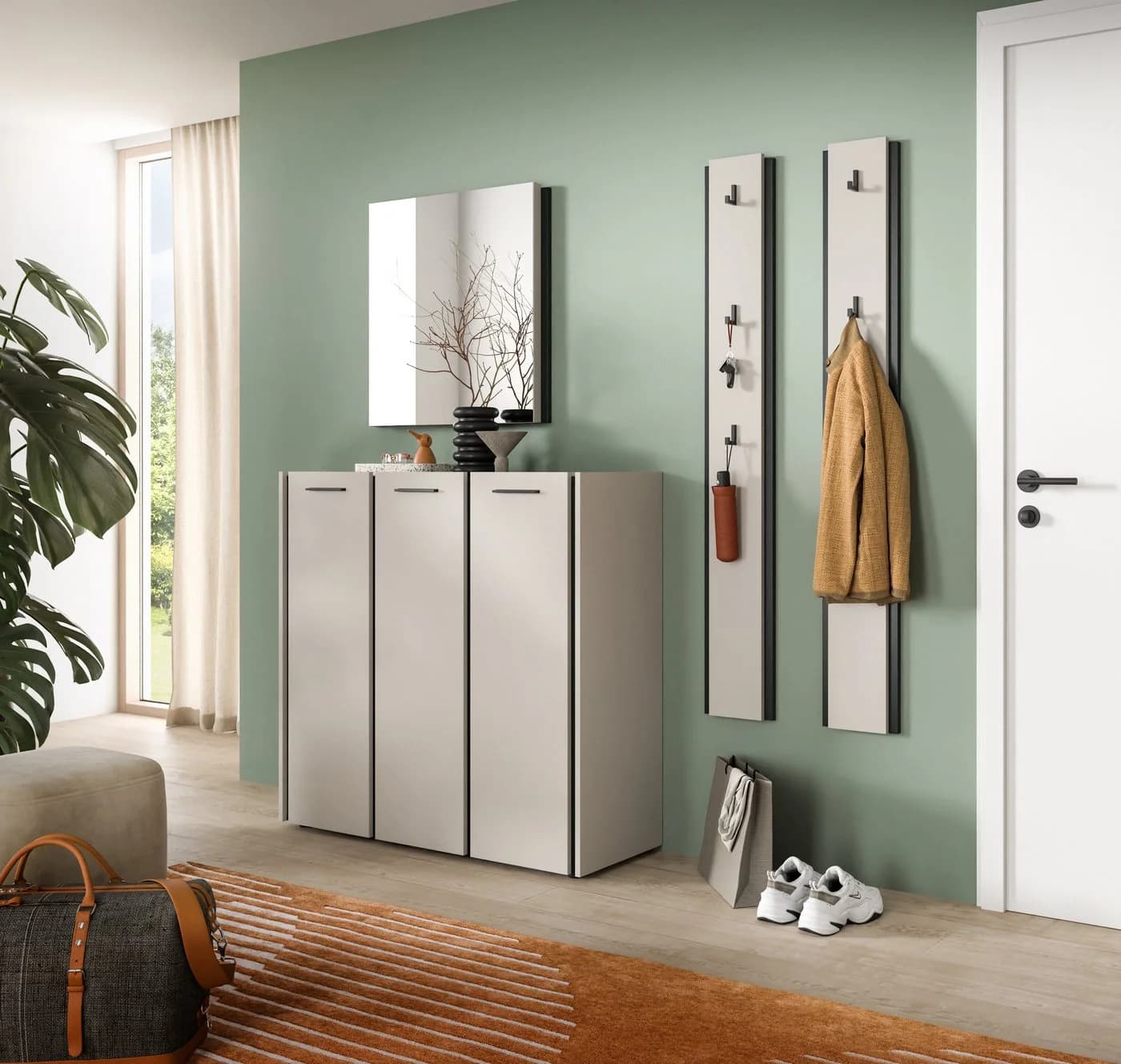 Hakenleiste aus Holzwerkstoff im Landhausstil - Bild 3