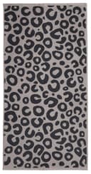 OTTO HOME Handtuch Set 4-tlg. Leopardmuster anthrazit grau Bild 3