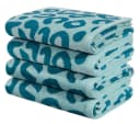 OTTO HOME Handtuch Set 4-tlg. Leopard marine blau Bild 2
