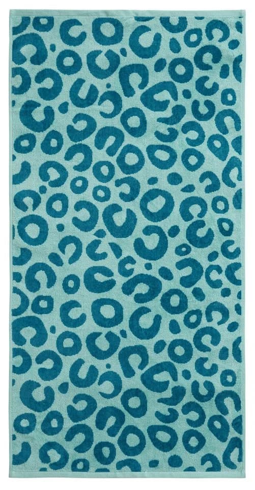 OTTO HOME Handtuch Set 4-tlg. Leopard marine blau - Bild 3