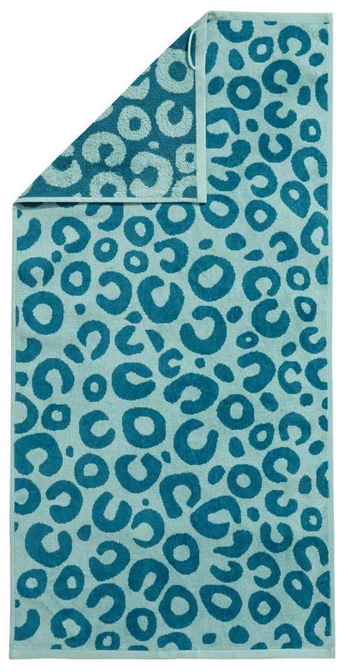 OTTO HOME Handtuch Set 4-tlg. Leopard marine blau - Bild 4