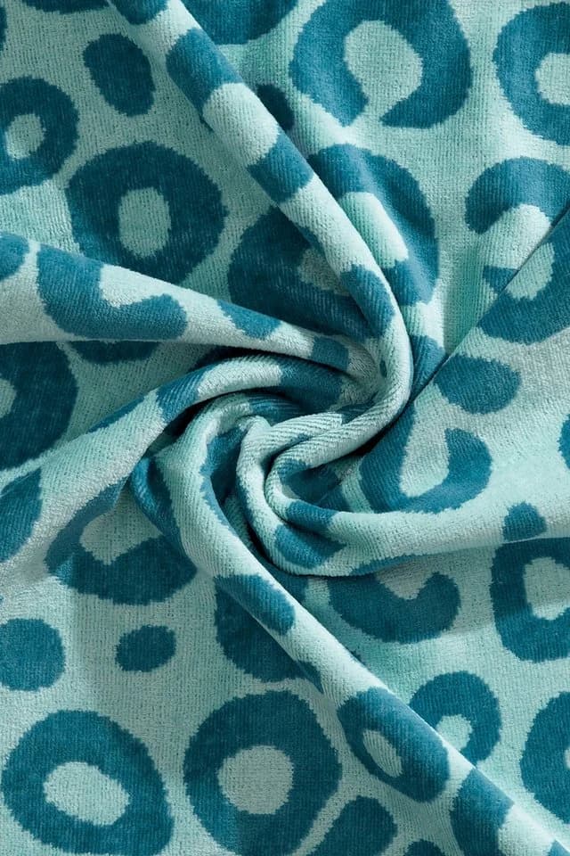 OTTO HOME Handtuch Set 4-tlg. Leopard marine blau - Bild 5
