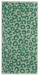 OTTO HOME Handtuch Set 4-tlg. Leopardmuster Frottiervelours Grün Bild 3