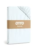 OTTO HOME Spannbettlaken Jersey 100% Baumwolle Weiß 160x200 cm Bild 2
