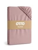 OTTO HOME Spannbettlaken Jersey Rosa 100% Baumwolle Bild 2