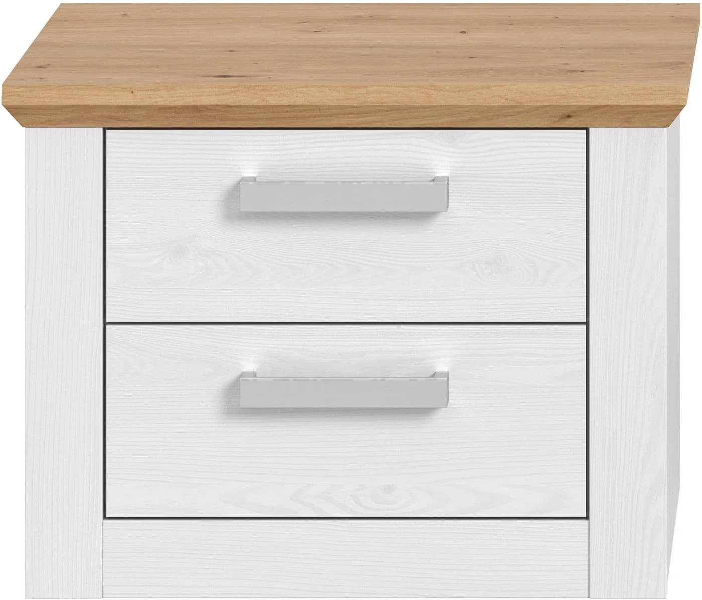Nachtschrank Home Affaire Cosenza Landhausoptik Sibiu Lärche - Bild 3