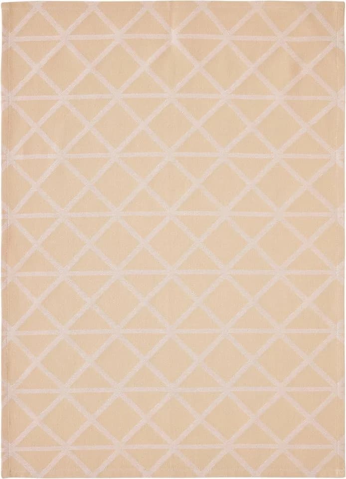 OTTO HOME Geschirrtuch 3er-Set Brea Baumwolle Pink Sand Grün