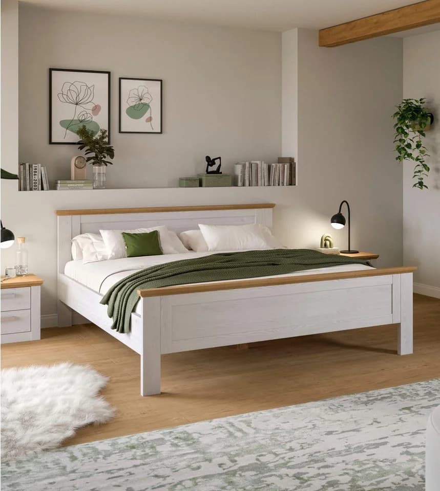 HOME AFFAIRE Bettgestell COSENZA Landhausstil 189 cm - Bild 2