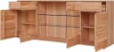 OTTO HOME Sideboard VETRO Teilmassiv Fronten Massivholz Bild 3
