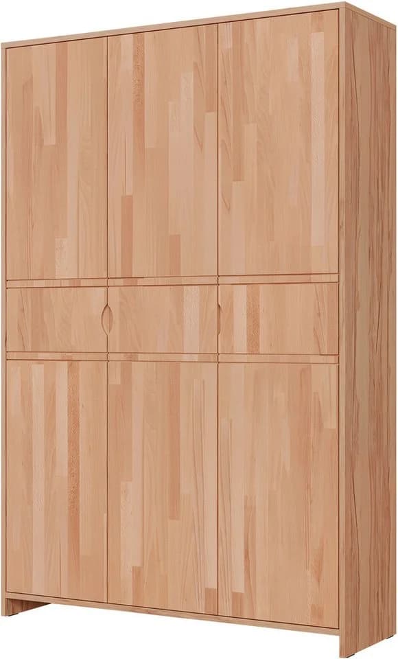 OTTO home Mehrzweckschrank Maximus Massivholz 9 Fächer