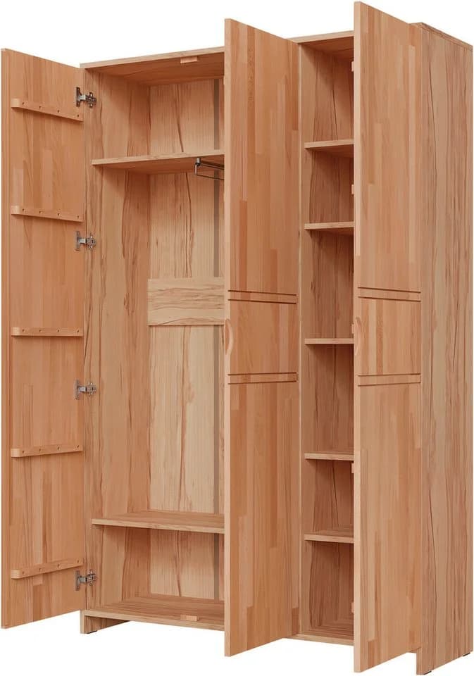 OTTO home Mehrzweckschrank Maximus Massivholz 9 Fächer - Bild 4