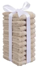OTTO home Waschlappen Set Vanessa 10-tlg. Beige Baumwolle Bild 4