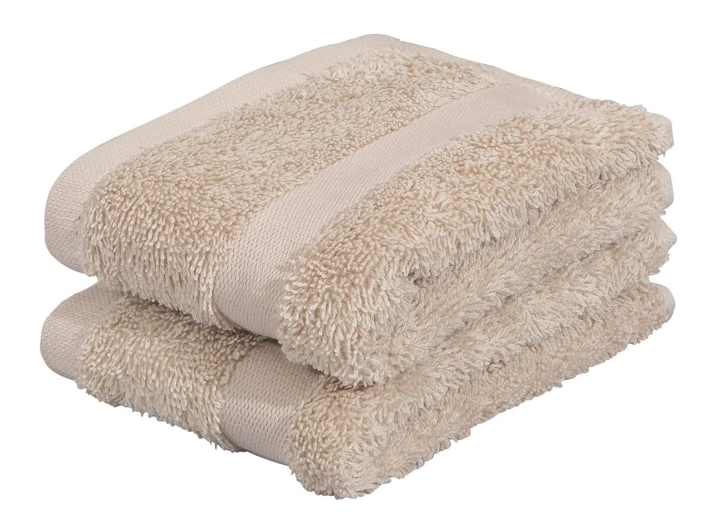 OTTO home Waschlappen Set Vanessa 10-tlg. Beige Baumwolle - Bild 5