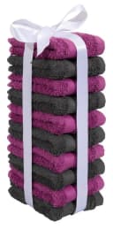 OTTO home Waschlappen Set Vanessa 10-tlg. Grau Walkfrottee Bild 4