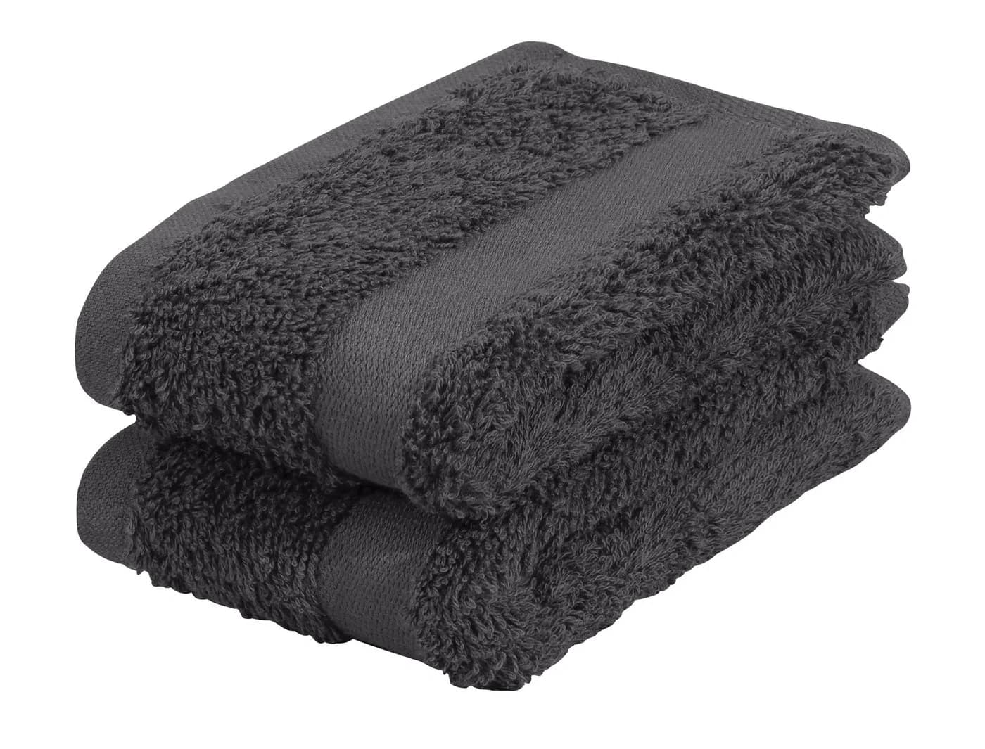 OTTO home Waschlappen Set Vanessa 10-tlg. Grau Baumwolle - Bild 5