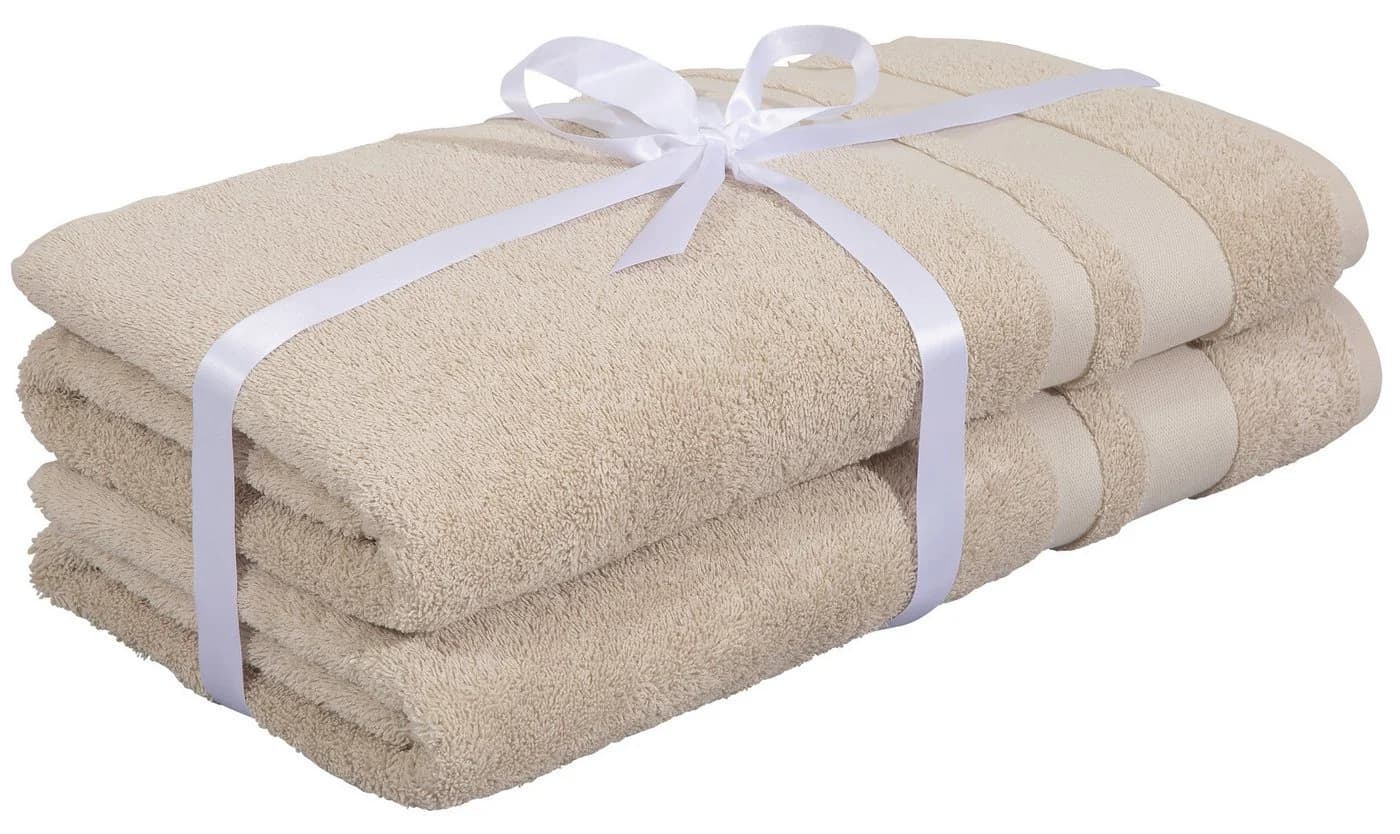 OTTO home Saunatuch Set Vanessa Beige 2-tlg. Frottee - Bild 4