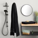 OTTO HOME Saunatuch Set Vanessa Schwarz 2-tlg. Premium Baumwolle Bild 1
