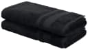 OTTO HOME Saunatuch Set Vanessa Schwarz 2-tlg. Premium Baumwolle Bild 2