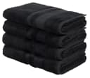 OTTO home Duschtücher Vanessa Set 4-tlg Schwarz Frottee Bild 2