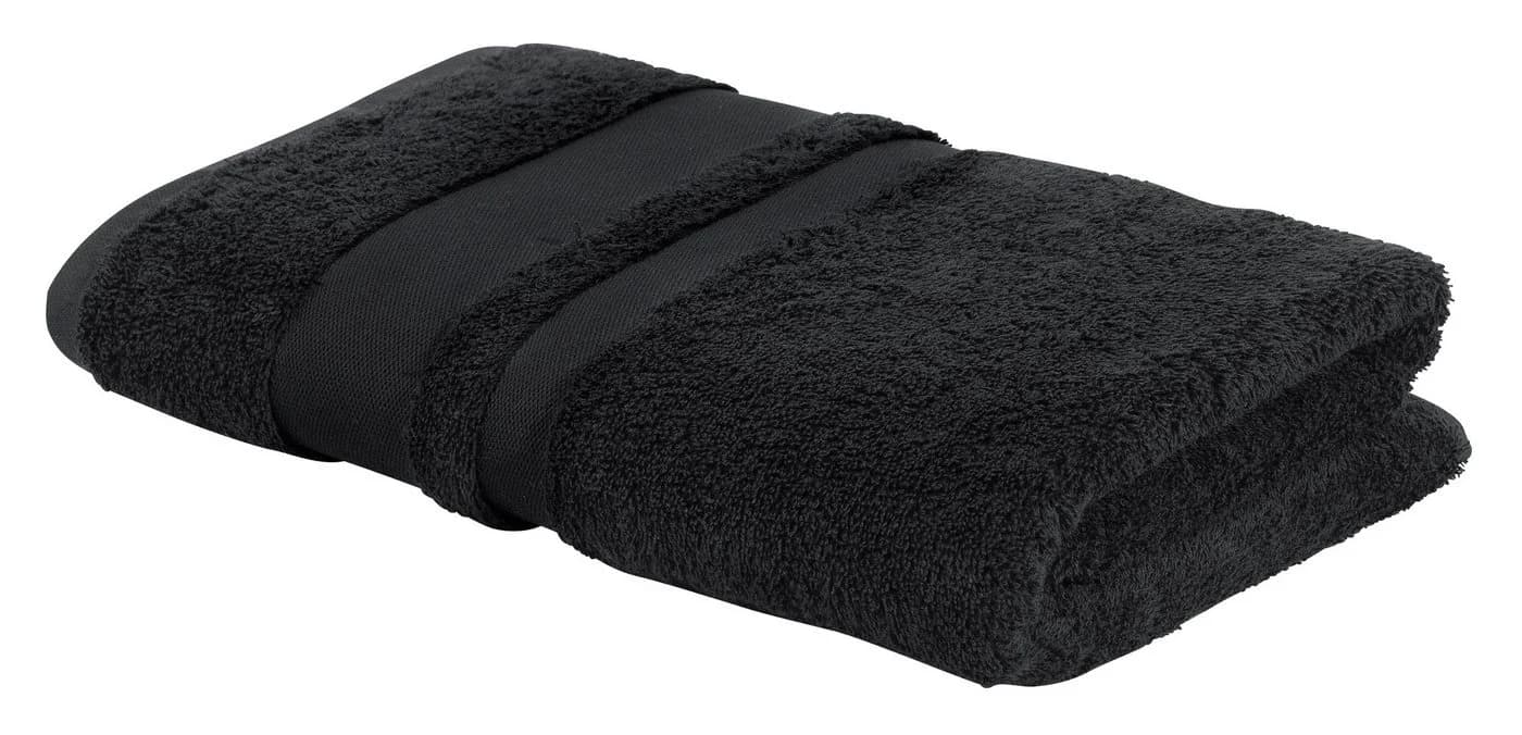 OTTO home Duschtücher Vanessa Set 4-tlg Schwarz Frottee - Bild 5