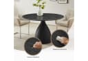 OTTO HOME Esstisch Lealux Schwarz Sintersteinplatte Bild 4
