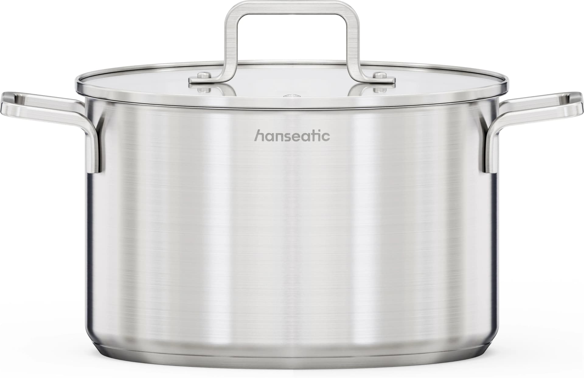 Hanseatic Kochtopf Daily Edelstahl 24cm Silber