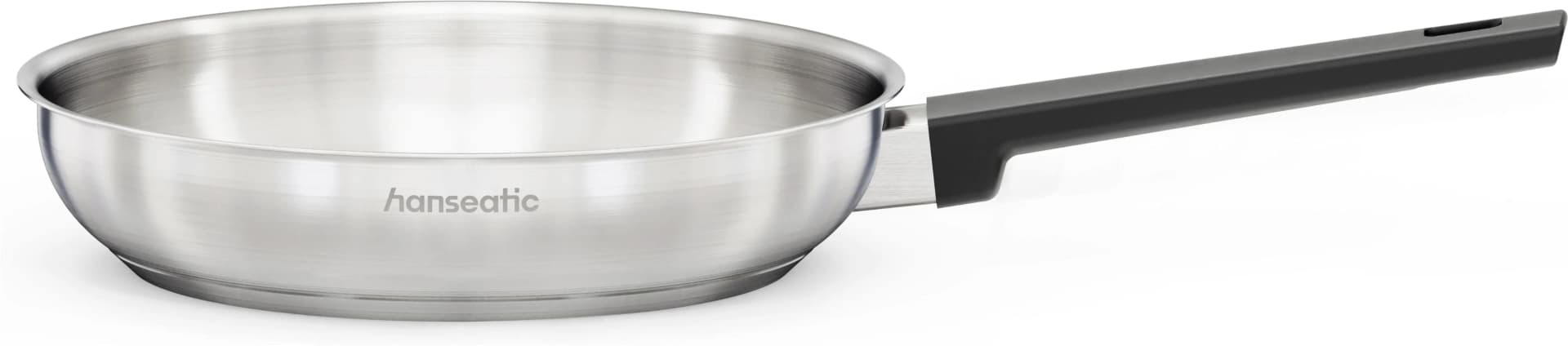 HANSEATIC Bratpfanne SMART Edelstahl 18/10 Induktion