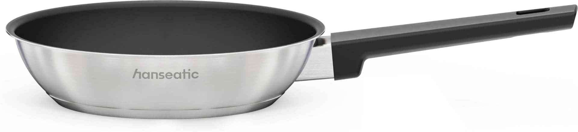 Hanseatic Bratpfanne SMART Edelstahl 18/10 Antihaftbeschichtung Induktion