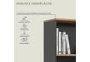 Aktenschrank Home Affaire Rehat Topseller Basalt Grau Artisan Eiche Nachbildung Bild 4