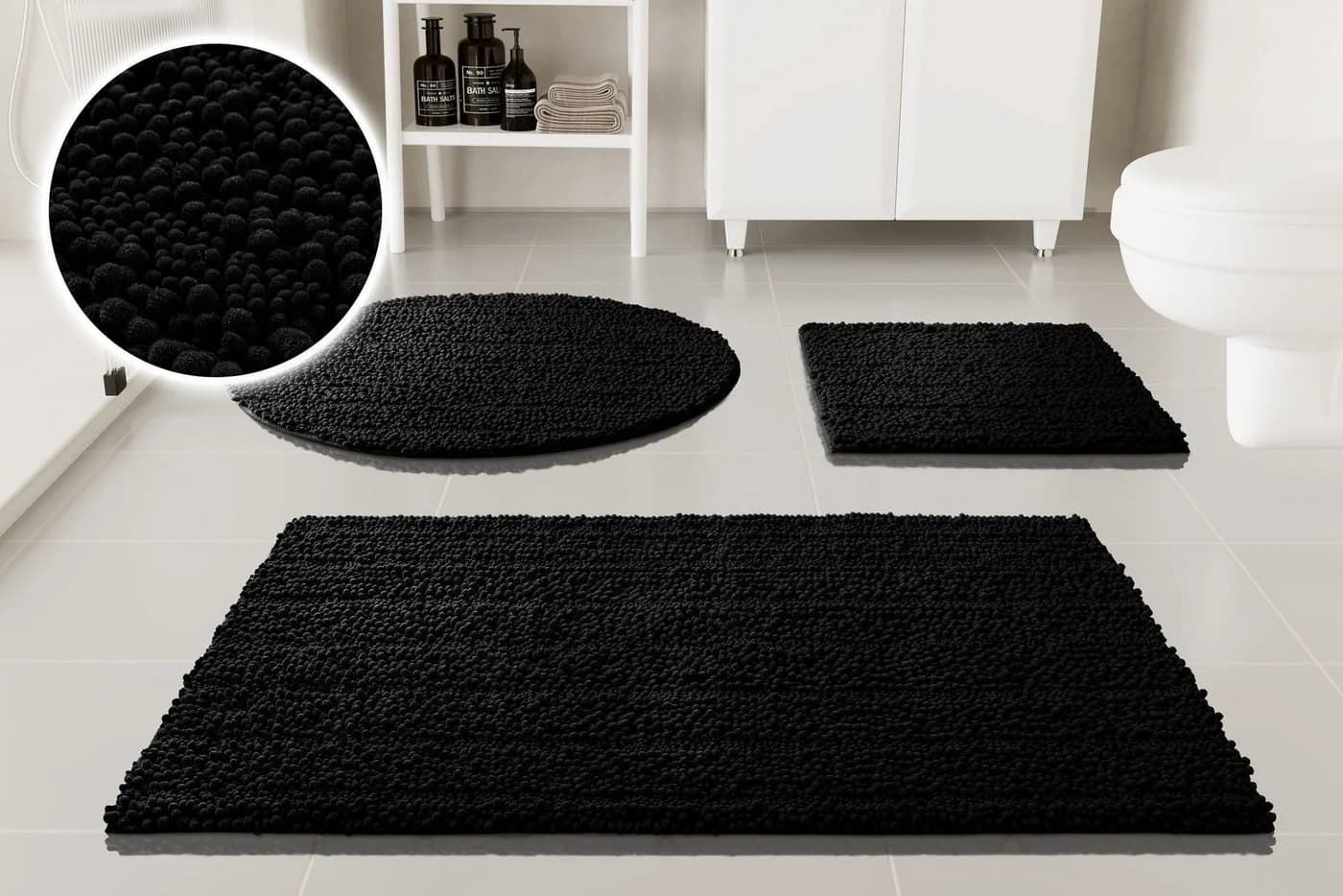 Badematte OTTO HOME "Torrni" Schwarz - Bild 2