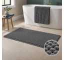 OTTO home Badematte Vanessa Chenille Grau Rutschhemmend Bild 1