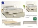OTTO HOME ERIK Massivholzbett Landhausstil Cashmere Bild 1