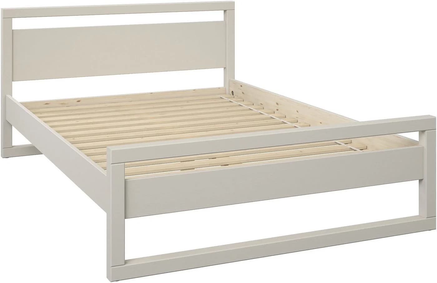 OTTO HOME Bett Wellow kaschmir Massivholz mit Lattenrost