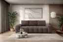 3-Sitzer OTTO HOME AZITA Sofa Braun Wellenunterfederung Bild 2