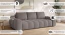 3-Sitzer OTTO HOME AZITA Sofa Braun Wellenunterfederung Bild 3