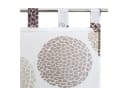 OTTO home Raffrollo Belem Braun Transparent Voile Kreismotiv Bild 4