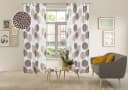 OTTO HOME Gardine Belem Braun Transparent Voile Kreismotiv Bild 2