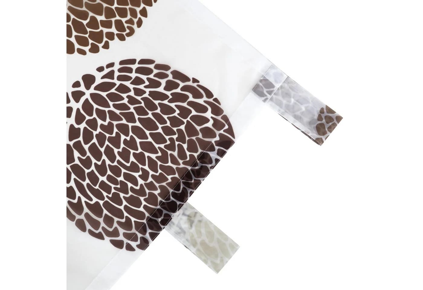 OTTO HOME Gardine Belem Braun Transparent Voile Kreismotiv - Bild 5