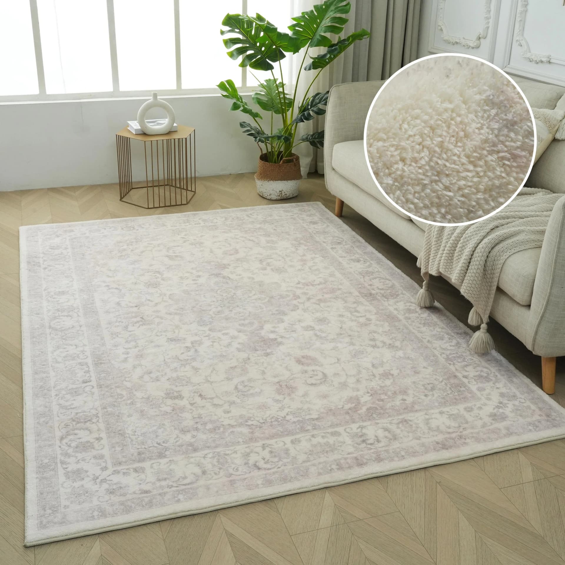 OTTO HOME Teppich Omar Orientalisch Creme Kunstfaser