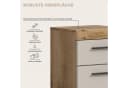 welltime Unterschrank SIENA 37cm 1 Tür 1 Schubkasten Evoke Oak Nachbildung Bild 5