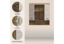 welltime Hängeschrank SIENA 74cm 2 Türen MDF Front Bild 3