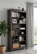 Bücherregal OTTO HOME Rauna dunkelbraun Massivholz Kiefer Bild 2