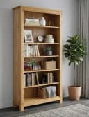 Bücherregal OTTO HOME 'Rauna', natur, B:96cm H:180cm T:38cm, Massivholz Bild 2
