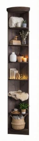 OTTO home Anbauregal Soeren Abschlussregal massiv Kiefer braun Bild 5